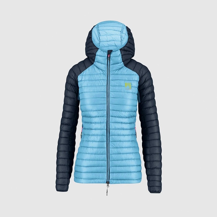 Karpos Alagna Down W jacket blue atoll/midnight