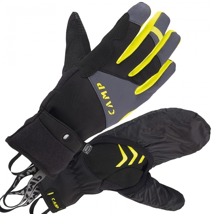 Rukavice CAMP G Comp Warm Uni Nero/lime