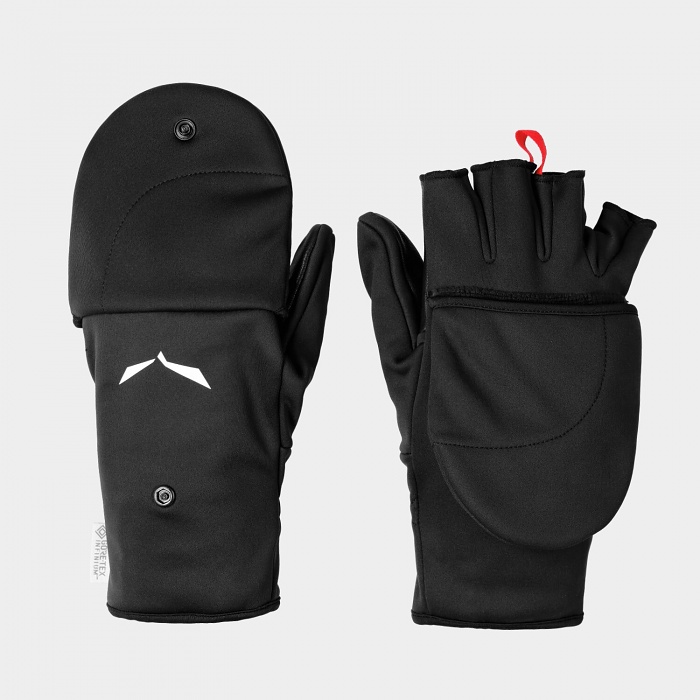 Rukavice Salewa Sesvenna Fold Back WS Gloves black out
