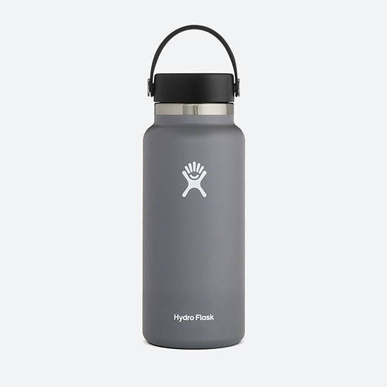 Hydro Flask 32 OZ(946ml) Wide Mouth cap stone