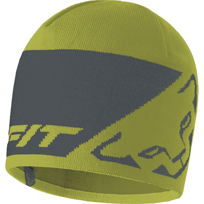 Dynafit Leopard Logo Beanie golden lime