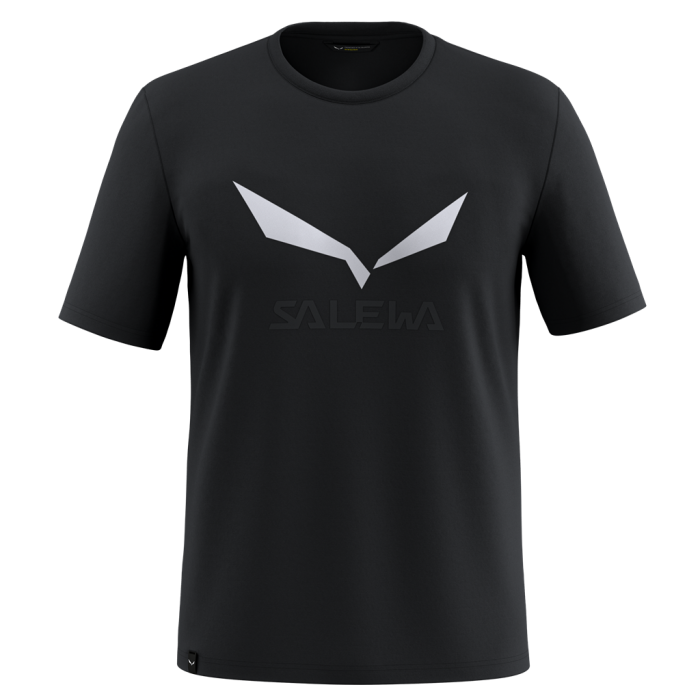 Salewa Solid Logo Dry M T-Shirt black