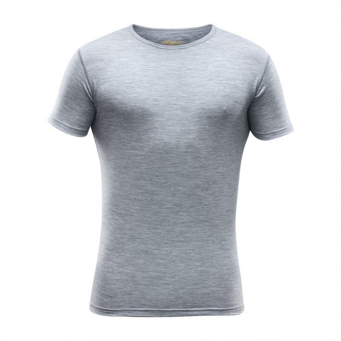 Devold Breeze Merino 150 Tee M grey melange