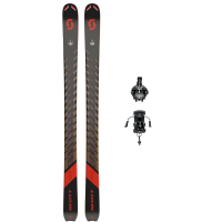 Scott Superguide M black + viazanie Marker Alpinist 10 s brzdou