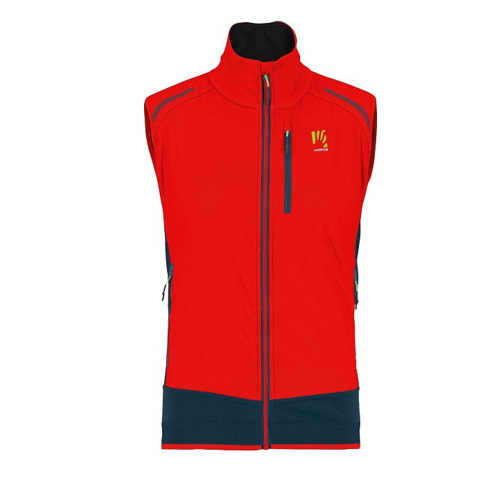 Karpos Alagna Plus Evo M vest Fiery Red/Midnight