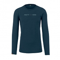 Karpos Coppolo Merino T-shirt S Dlhým Rukávom Midnight