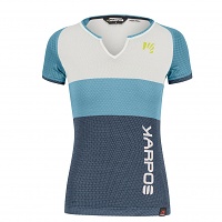 Karpos Moved Evo T-Shirt W bluefin/delphinium
