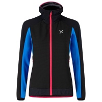 Montura Premium Wind Hoody jacket W blue/sky blue