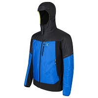 Montura Escape Hybrid Jacket Sky blue/lime green