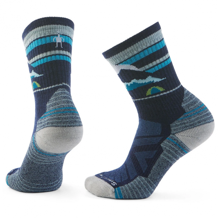 Smartwool W Hike Light Cushion MM Crew Deep Navy