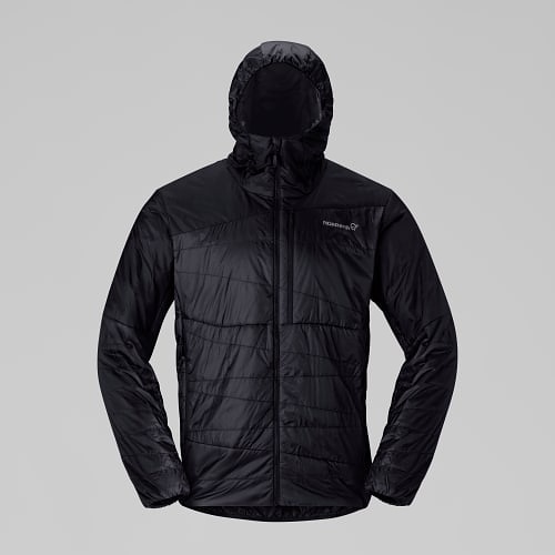 Norrona Falketind Thermo 40 Zip Hood Caviar Black