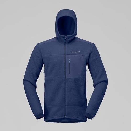 Norrona Trollveggen Warm3 Zip Hood Indigo Night