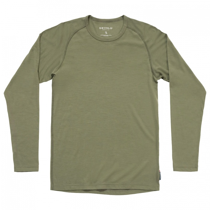 Devold Lauparen Merino 190 Base M Shirt Lichen