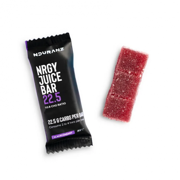 Energetické želé Nrgy Juice bar 22,5 /28g Čierne ríbezle