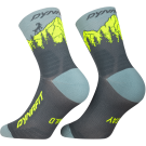 Dynafit Traverse Mid Socks Cinder/Ultra yellow