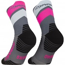Dynafit Ultra Mid Socks Cinder/Pink Glo