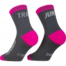 Dynafit Trail Mid Socks Cinder/Pink Glo