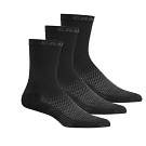 Craft CORE Dry High Socks 3-Pack Black