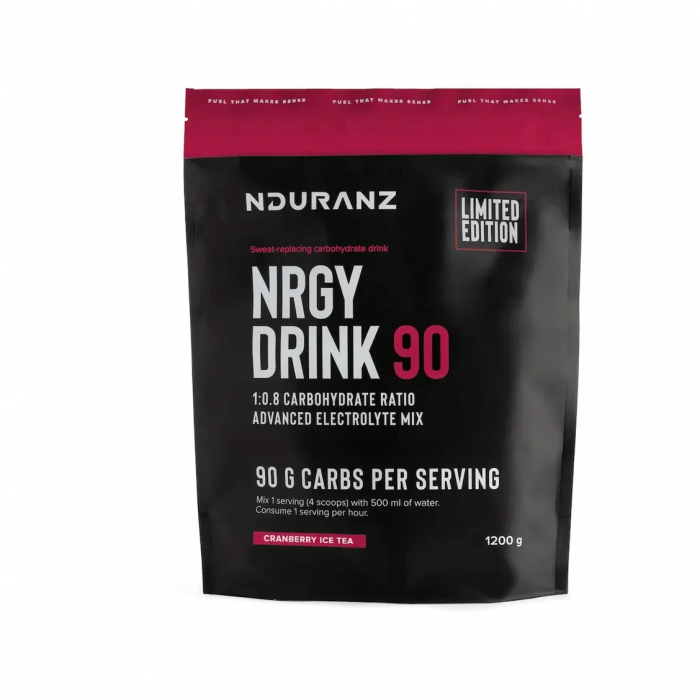 Iontový nápoj Nrgy Unit Drink 90 Brusnica-ľadový čaj 1200 g