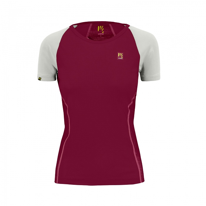 Karpos Lavaredo Jersey W Beet Red/Pristine