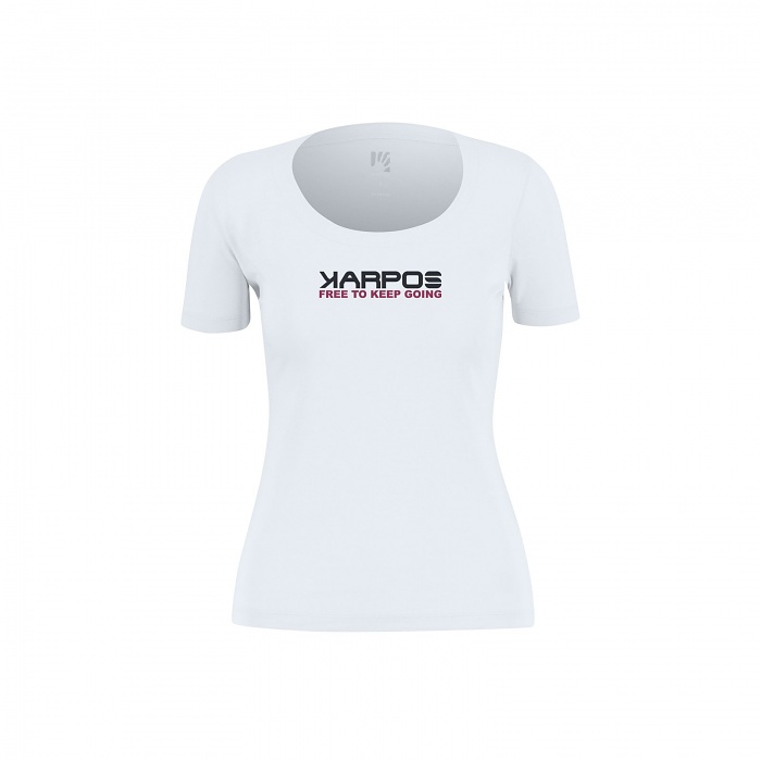 Karpos Loma Cotton W T-Shirt Bright White