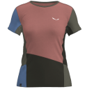 Salewa Puez Sporty Dry W T-Shirt Desert pink/multi