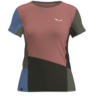Salewa Puez Sporty Dry W T-Shirt Desert pink/multi
