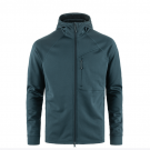 Fjällräven Abisko Grid Fleece Hoodie Mountain Blue