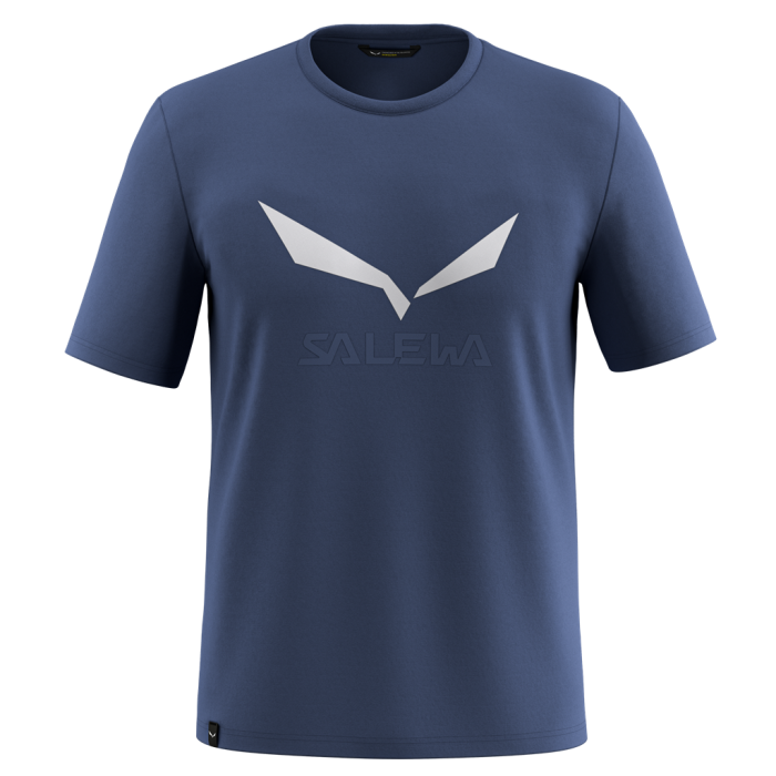 Salewa Solid Logo Dry M T-Shirt dark denim