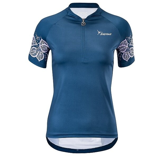 Silvini cyklistický dres Sabatini W navy-lilac