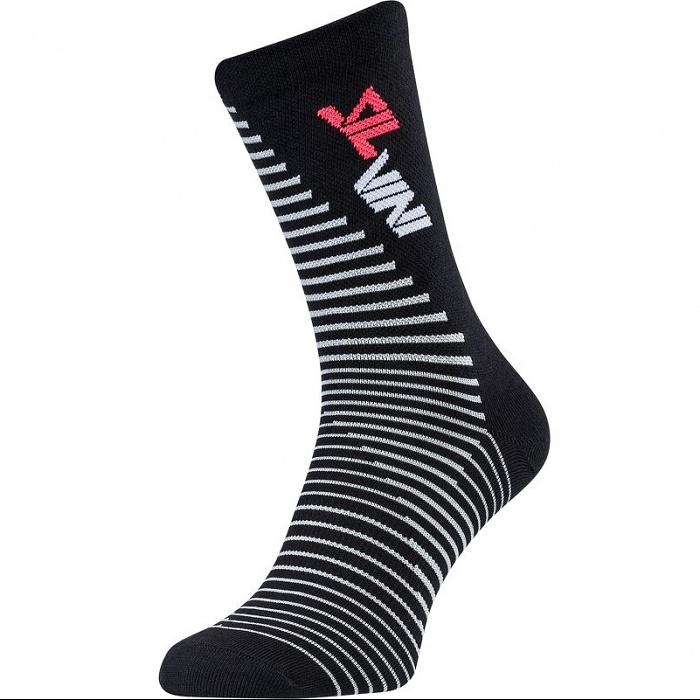 Silvini cyklistické ponožky Ferugi black-red