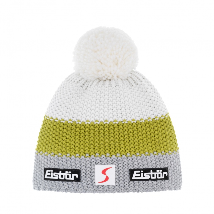 Eisbär Star Pompon Mu Sp Beanie sivo-zelená 674