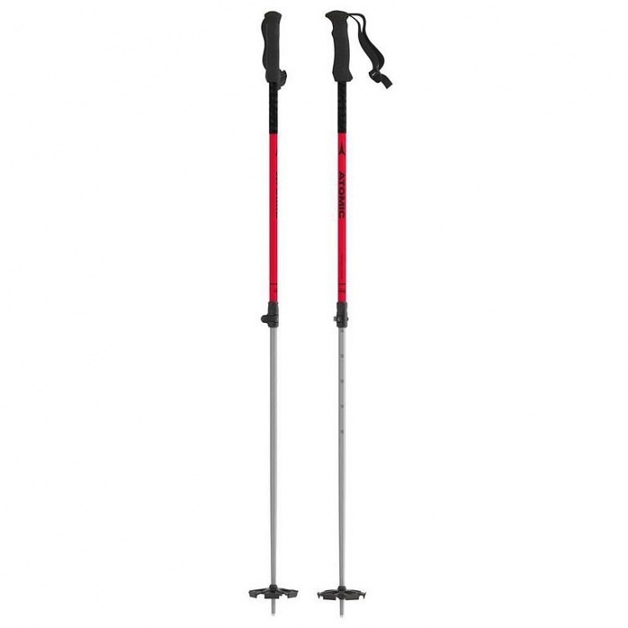 Palice Atomic BCT Touring Poles Red/Silver