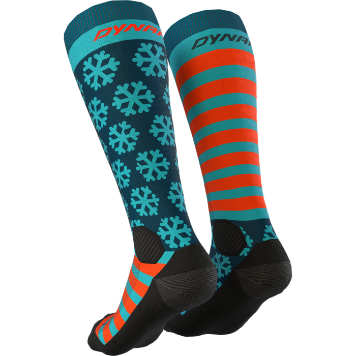 Dynafit FT Graphic Socks Storm blue Flag