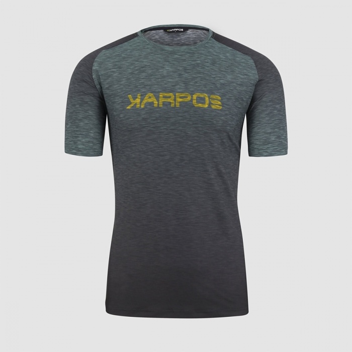 Karpos Prato Piazza T-Shirt black/north atlantic